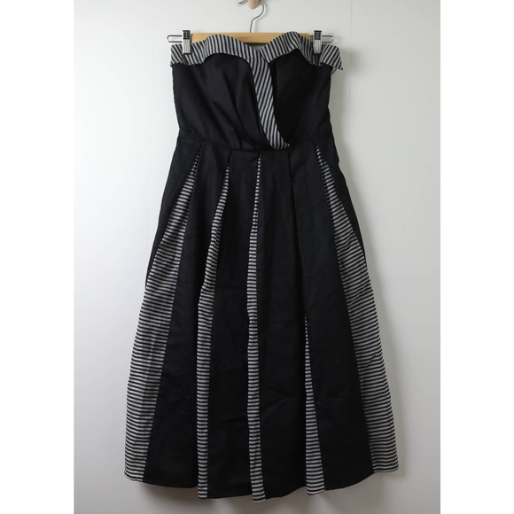 Anthropologie Dresses & Skirts - Anthropologie Eva Franco Strapless Black Full Dress Size 2